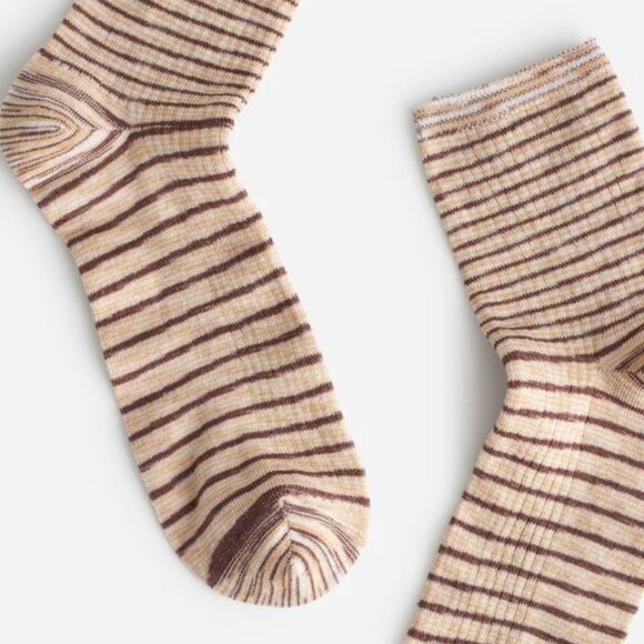 Madewell Multicolor Stripe Ankle Socks - Picture 2 of 6